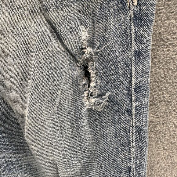 MISS ME - P50465K-3 Size 27 Rhinestone Cross Light Blue Skinny Denim A46 - Picture 3 of 16
